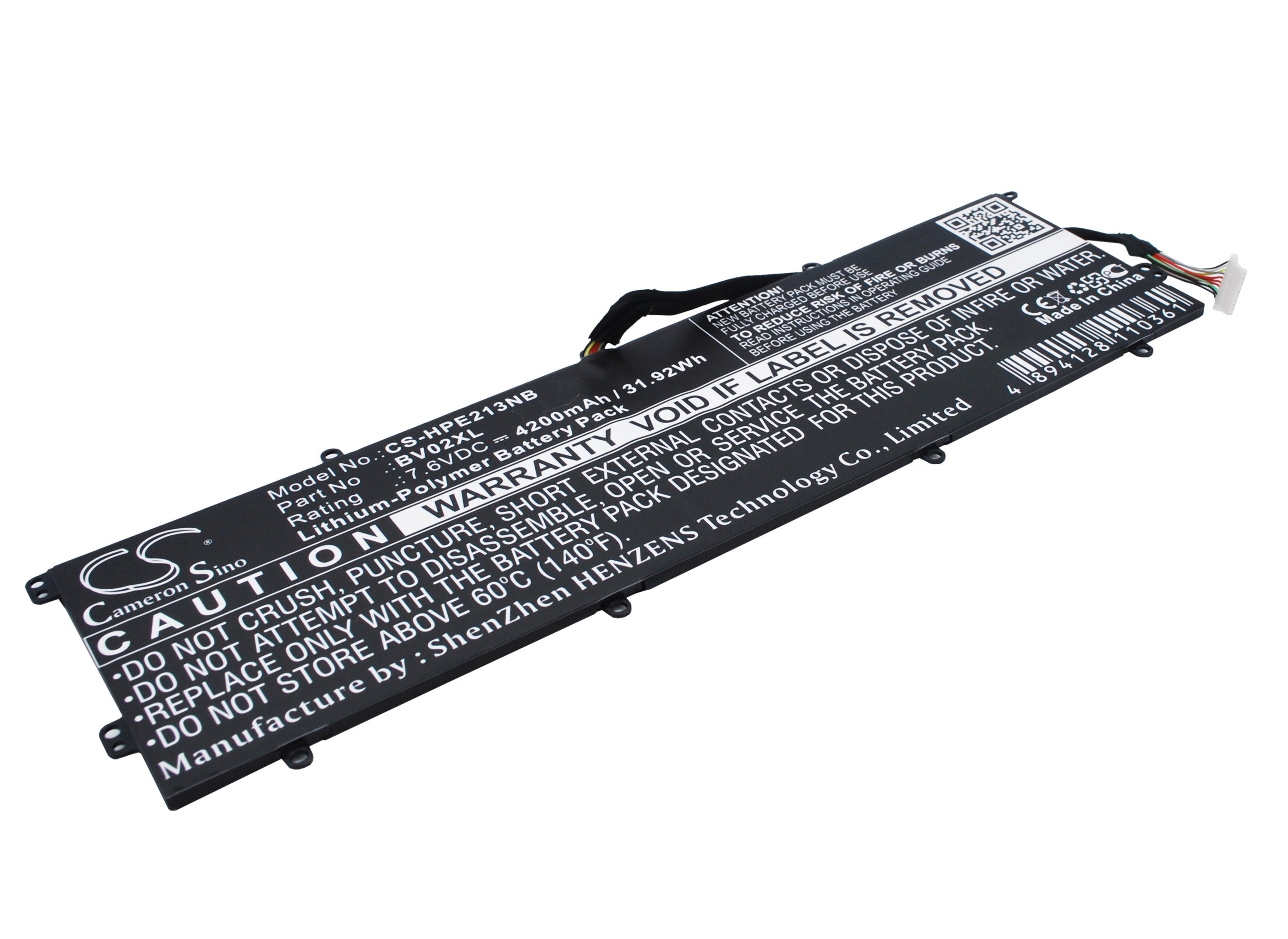 4200mAh Laptop Battery for HP Envy X2 13 Series - 7.6V 31.92Wh Li-Polymer Replacement