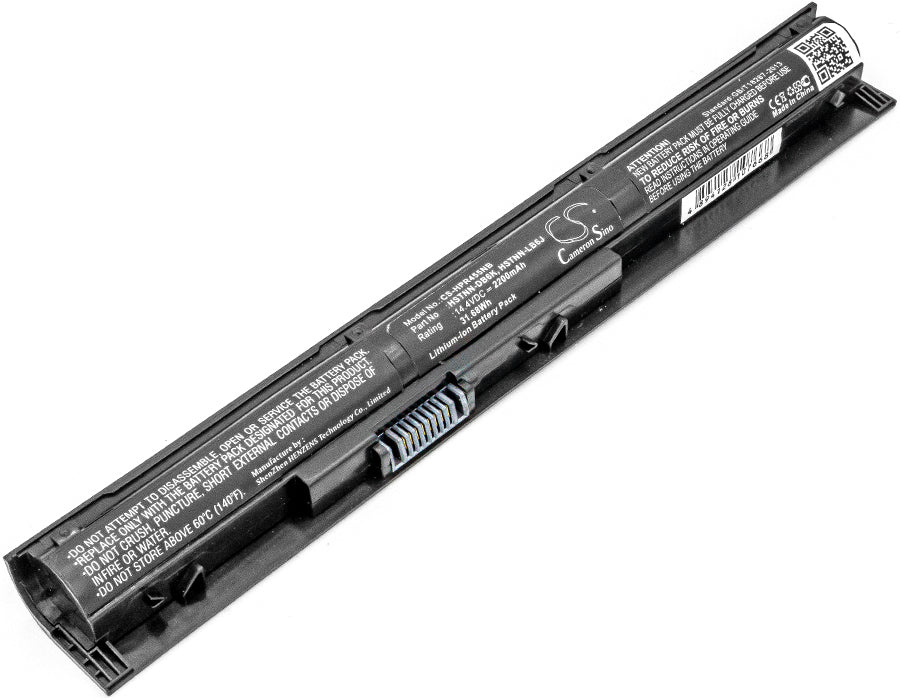 High-Capacity 2200mAh Laptop Battery for HP Envy/Pavilion/ProBook Series - 14.4V 31.68Wh Replacement