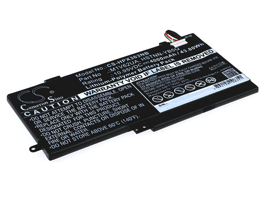 4000mAh Battery for HP Envy/Pavilion X360 13 Series Laptop - 10.95V, 43.80Wh Li-Polymer - Replaces M1V62UA, 796356-005