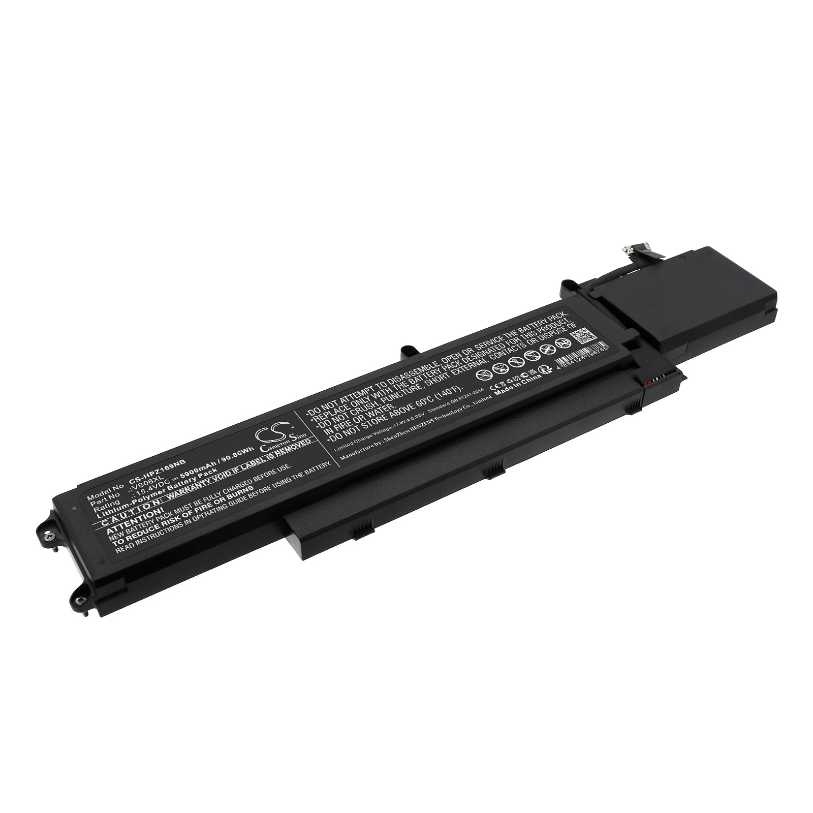 90.86Wh 5900mAh Li-Polymer Replacement Battery for HP ZBook Fury 16 G9 - VS08XL, M86087-001