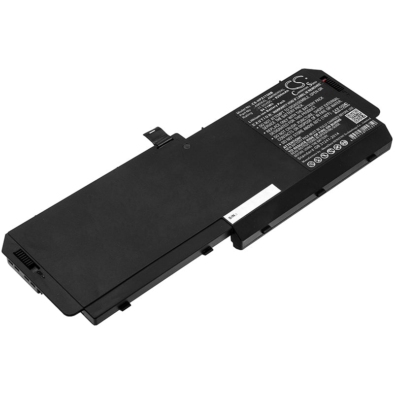 94.71Wh 8200mAh Battery for HP ZBook 17 G5 - Extended Life Laptop Replacement Battery