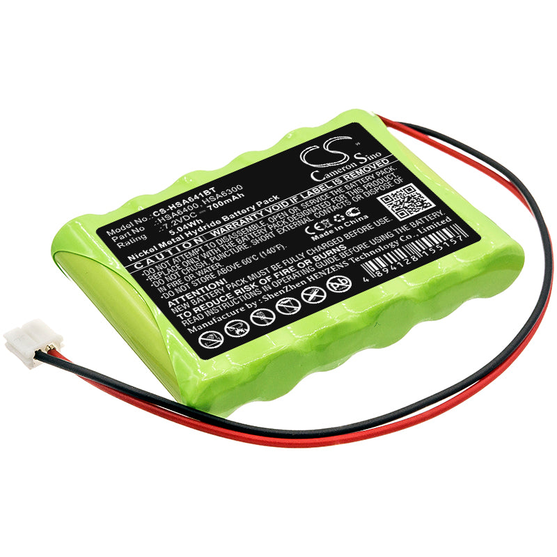 700mAh 7.2V Ni-MH Replacement Battery for Yale HSA6300 & HSA6400 Alarm Control Panels GP60AAAH6BMJ
