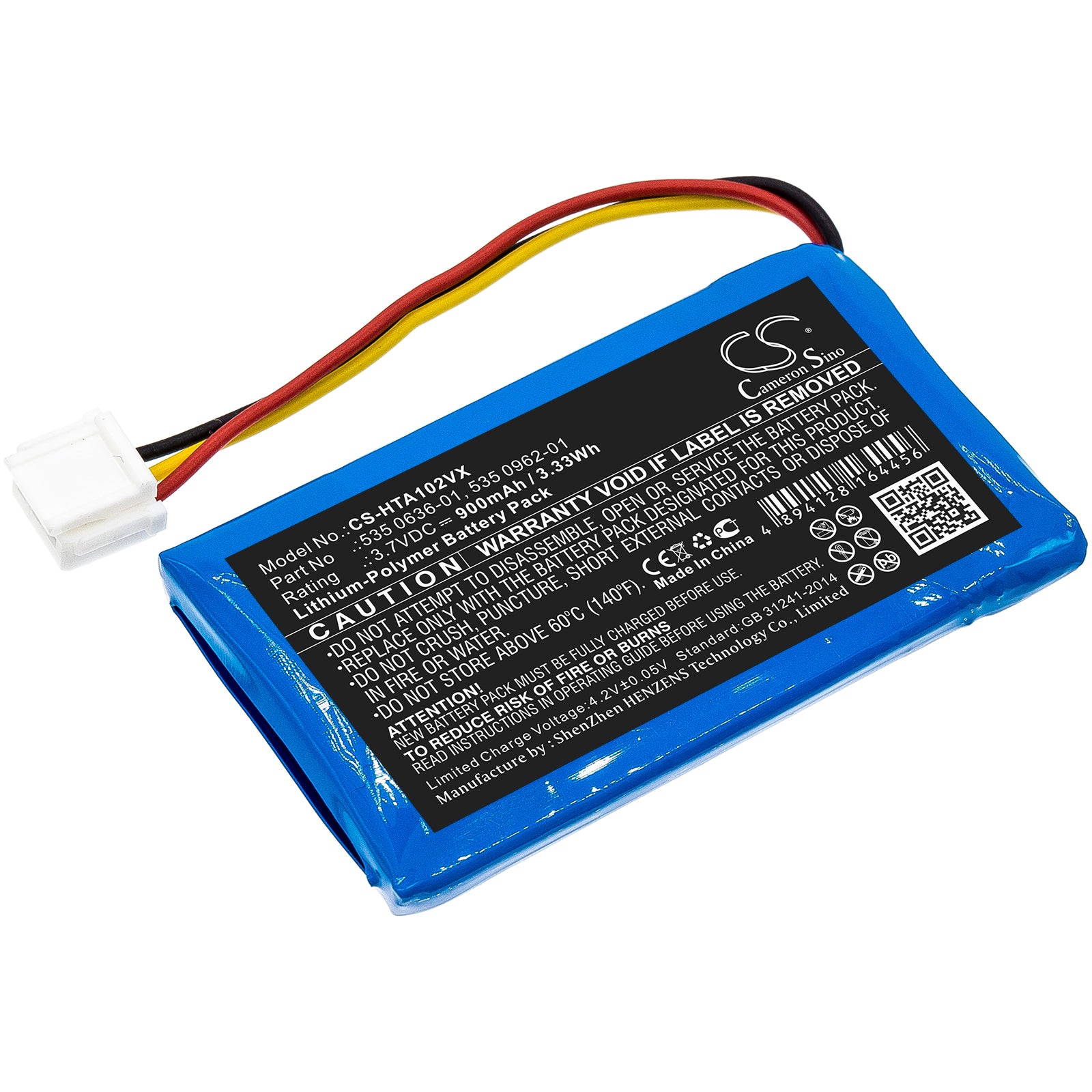 7.4V 900mAh Li-Polymer Battery - Replacement for Husqvarna Modul-B GSM-GPS Lawn Mowers