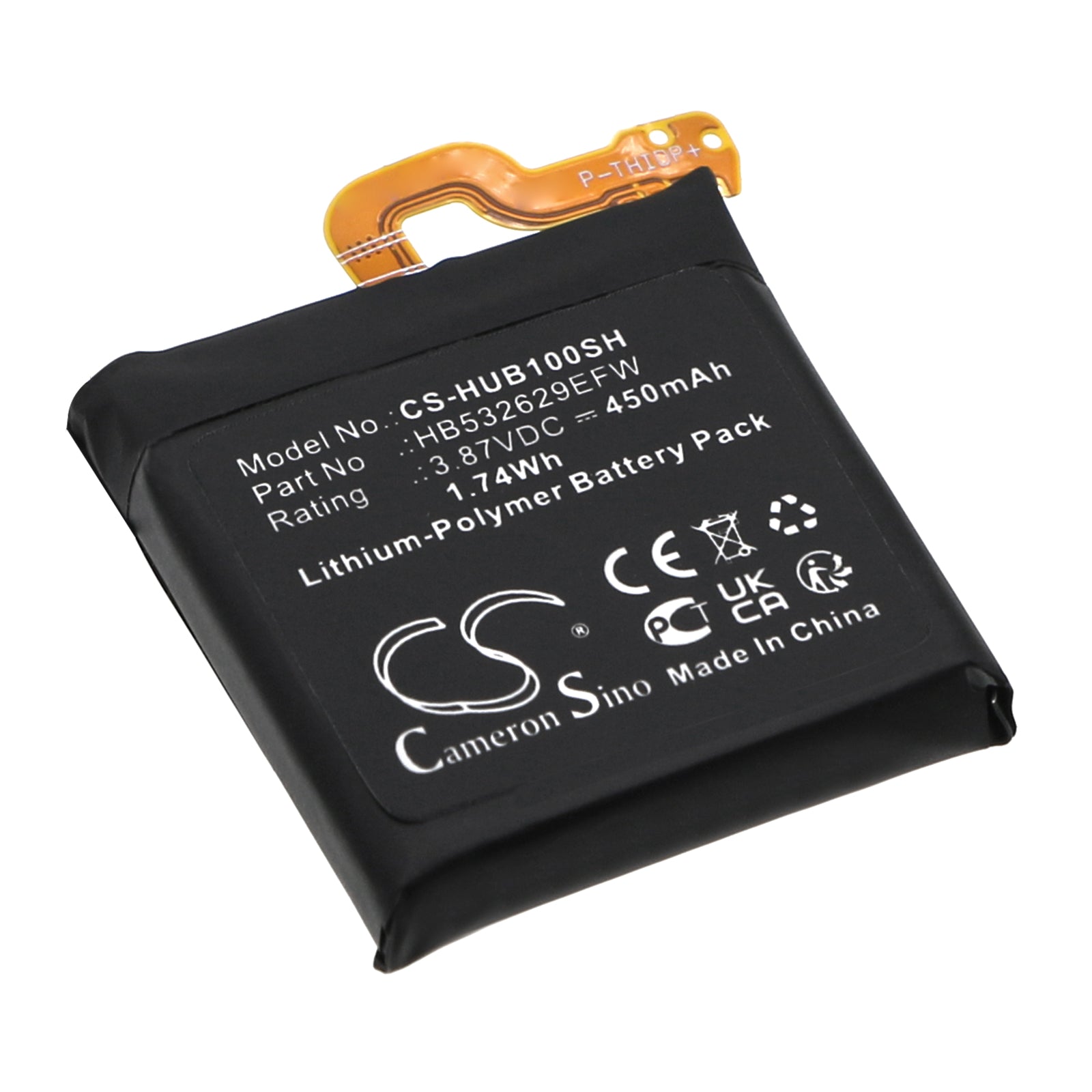 Huawei Watch Replacement Battery: D, GT Runner, GT 3 SE - RUN-B19 MYL-B10 HB532629EFW 450mAh Li-Polymer