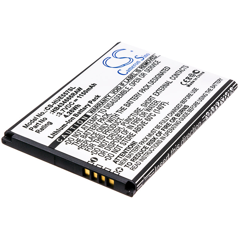 1150mAh Replacement Battery for Huawei E5573 E5776S E5577 4G Hotspots - HB434666RAW, 3.7V Li-ion