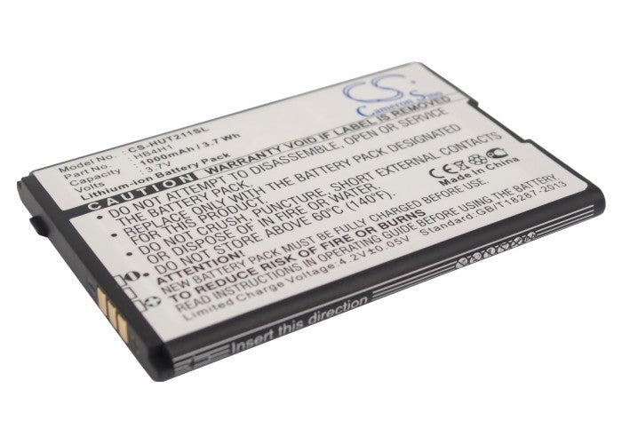 1000mAh Replacement Battery for Coolpad F61, Virgin VM820, Huawei G6608 - 3.7V Li-ion - CPLD-42, HB4H1