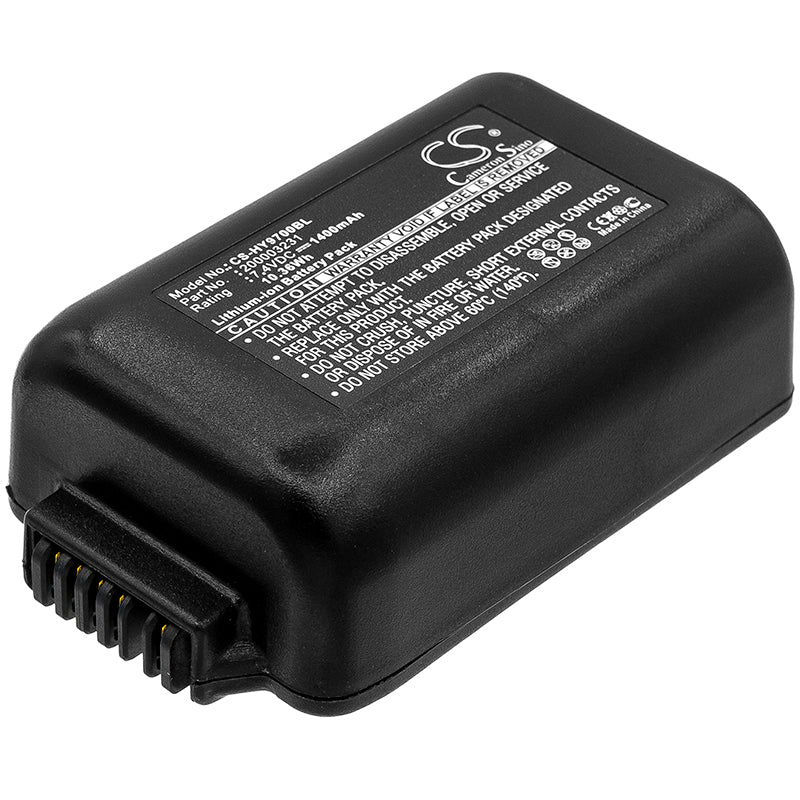 Honeywell Dolphin 9700 Barcode Scanner Battery - 1400mAh, 7.4V Li-ion Replacement, 10.36Wh