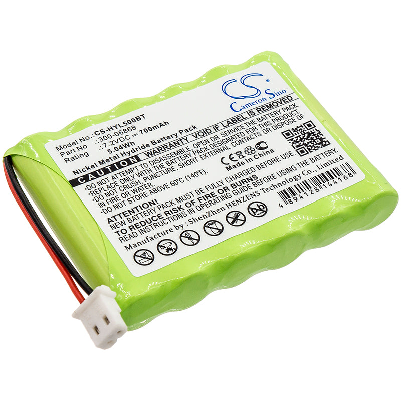 700mAh 7.2V Ni-MH Replacement Battery for Honeywell/ADT/Resideo Lynx Plus, L5000, LKP500 Alarm Keypads