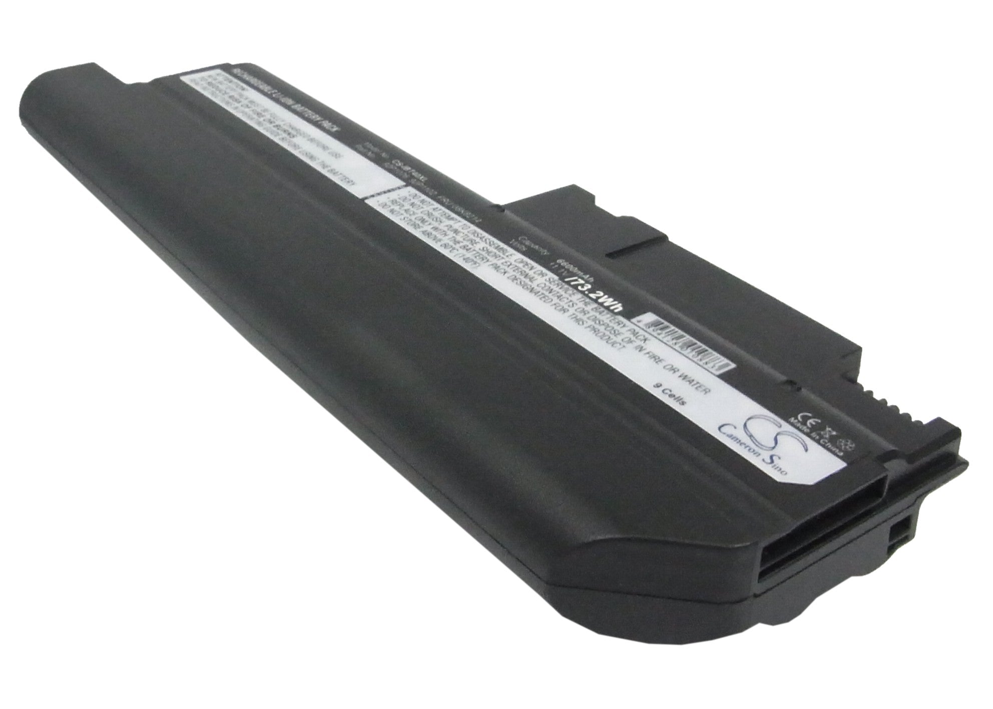 6600mAh Extended Life Laptop Battery for IBM ThinkPad R Series & T Series - 10.8V Li-ion