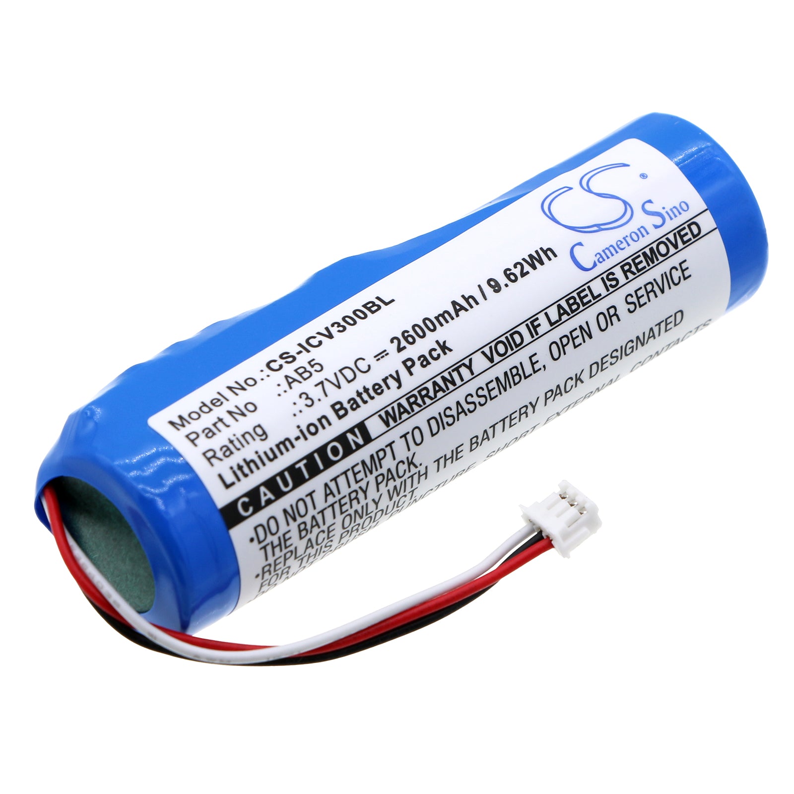 2600mAh Replacement Battery for Honeywell CV30 Barcode Scanner, 3.7V Li-ion, Intermec CV30/AB5 Compatible
