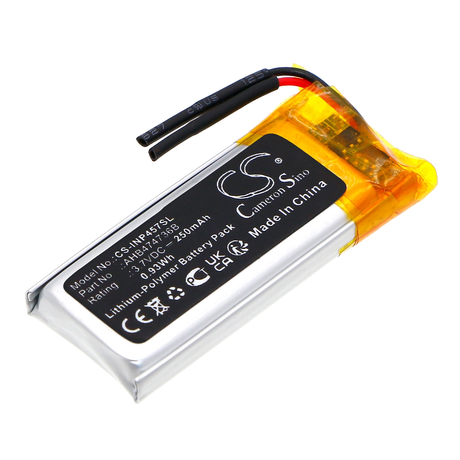 Ingenico RP457 & RP457C Replacement Battery - 3.7V 250mAh Li-Polymer - Payment Terminal Battery