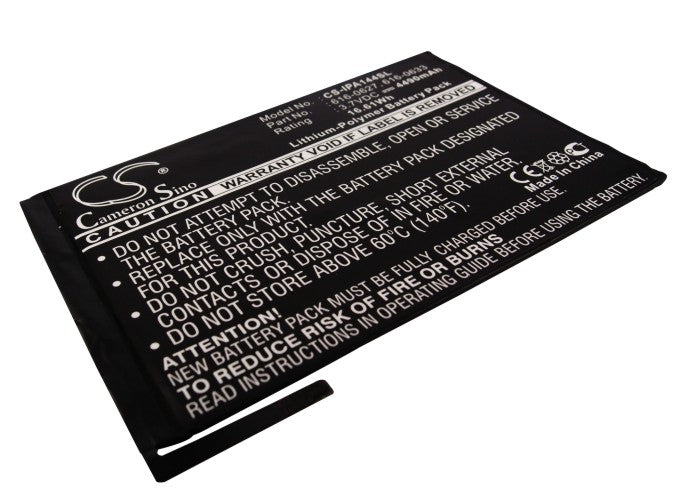 Apple iPad Mini/Mini Wifi Replacement Battery - A1445, A1432, A1454 - 4490mAh, 3.7V 16.61Wh Li-Polymer