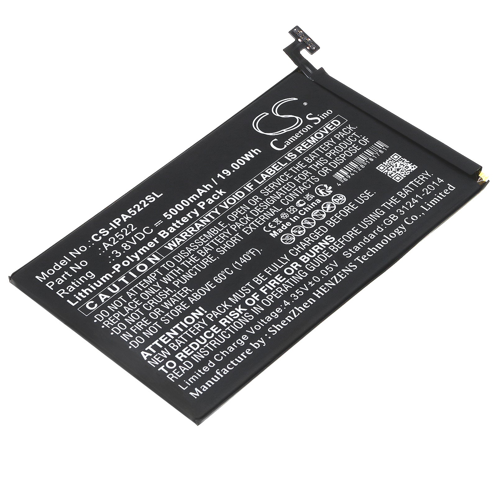 5000mAh iPad Mini 6 Battery Replacement - A2567, A2568, A2569 - 3.8V 19Wh Li-Polymer - Repair Your Tablet