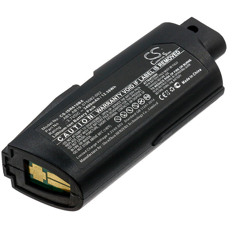 3.7V 3400mAh Replacement Battery for Intermec SR61T SR61 IP30 SR61B Barcode Scanners - AB3 AB19