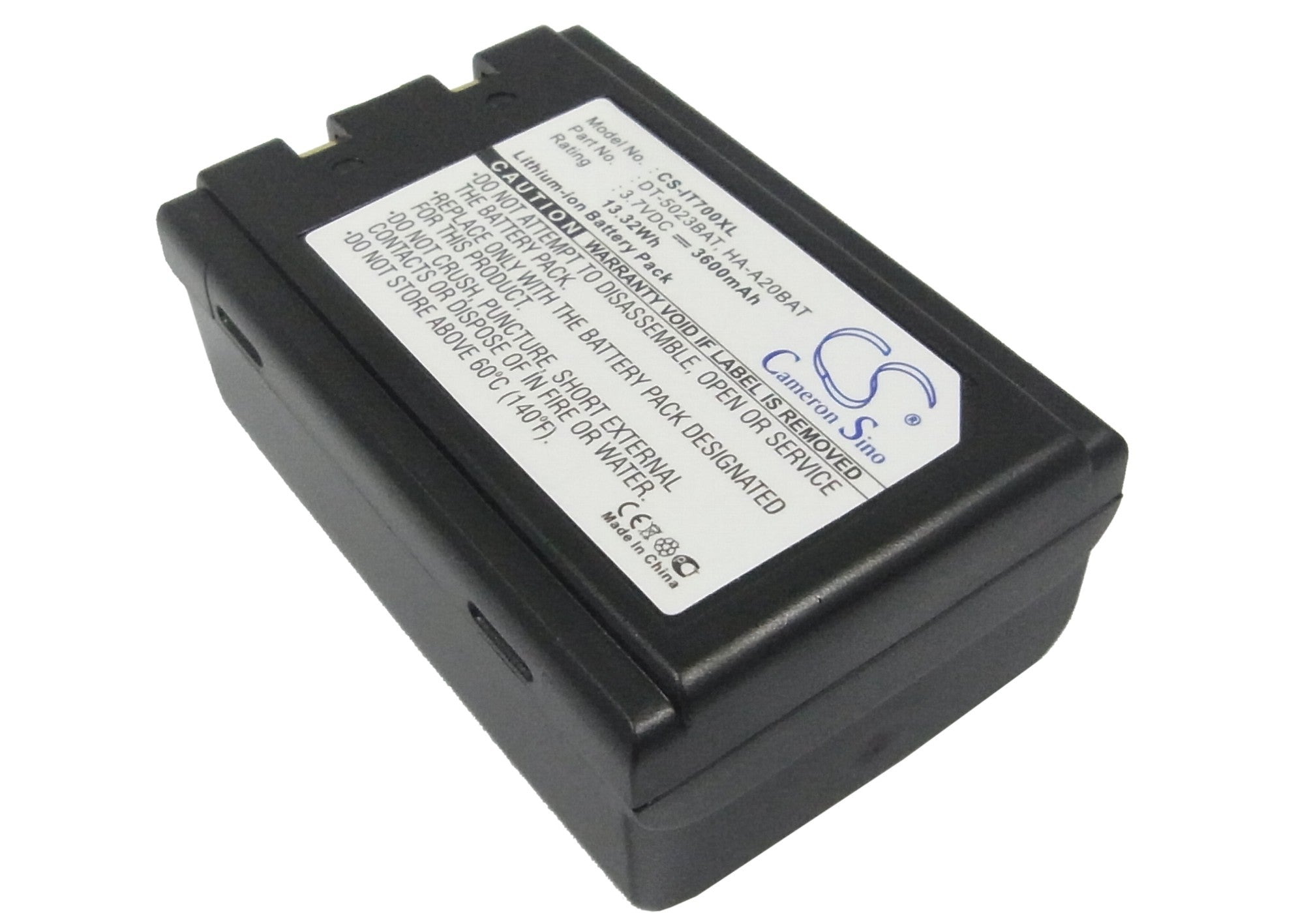 Banksys Xentissimo Barcode Scanner Replacement Battery - 3600mAh, 3.7V Li-ion - Wide Compatibility