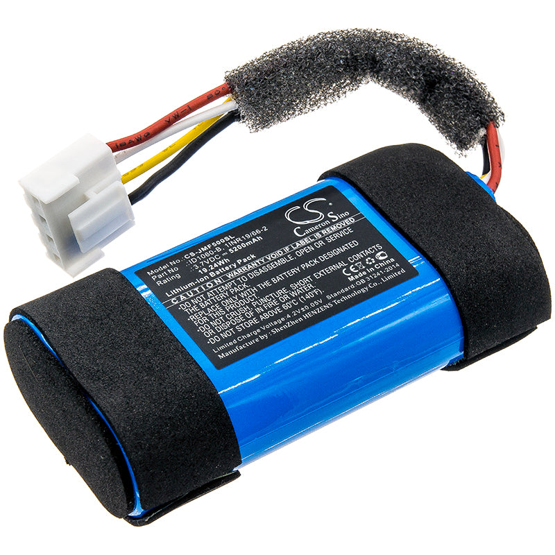 5200mAh Replacement Battery for JBL Flip 5 & Link Portable Speaker - 3.7V Li-ion - JBLFLIP5WHTAM