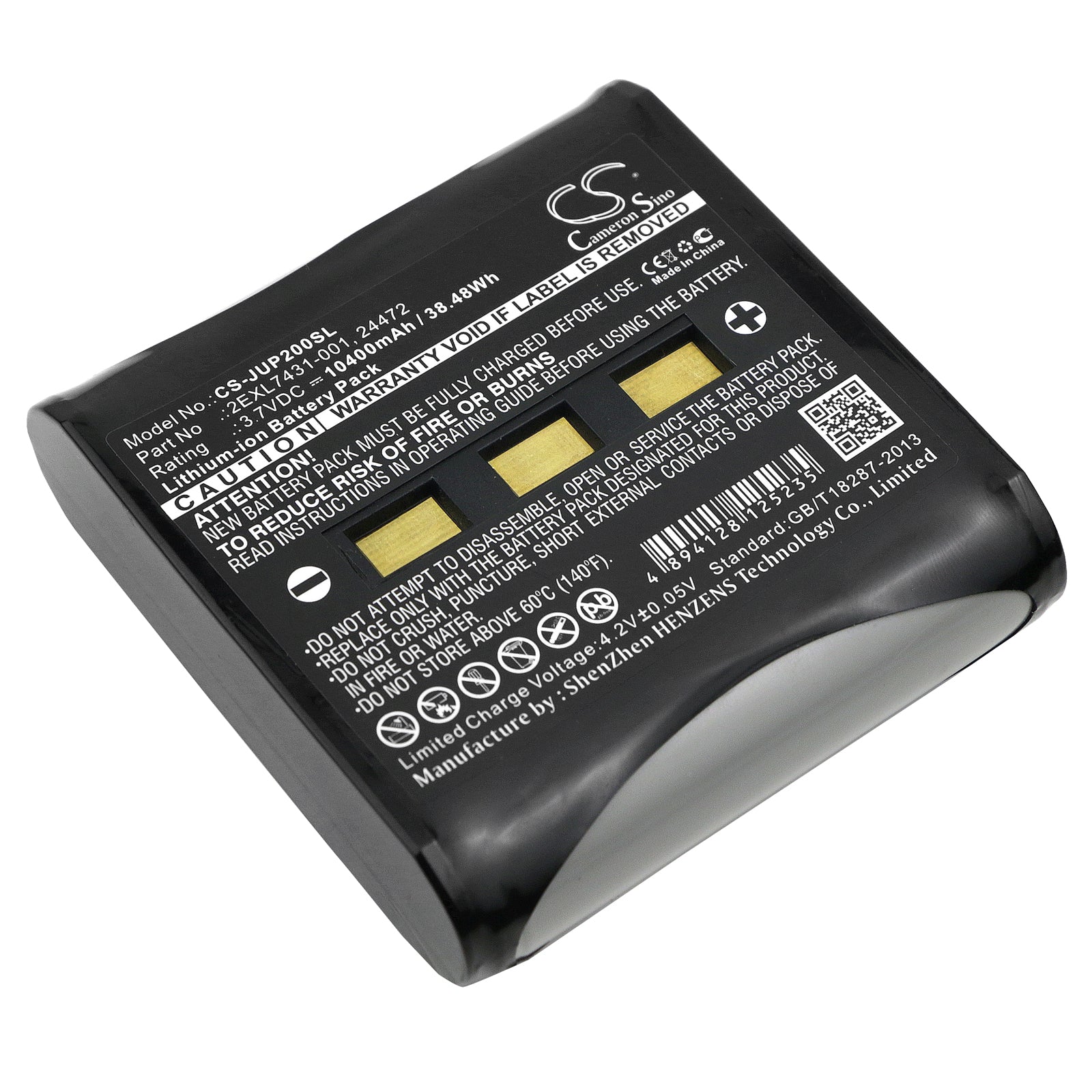 10404mAh Extended Battery for Carlson Surveyor 2, Juniper Allegro 2, Archer 2 & Sokkia FC-500 Data Collectors - 3.7V 38.48Wh