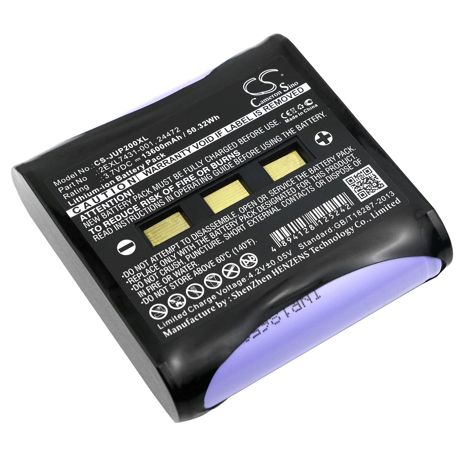 13600mAh Replacement Battery for Juniper Allegro 2, Archer 2 & Sokkia Archer 2 Data Collectors (3.7V, 50.32Wh)