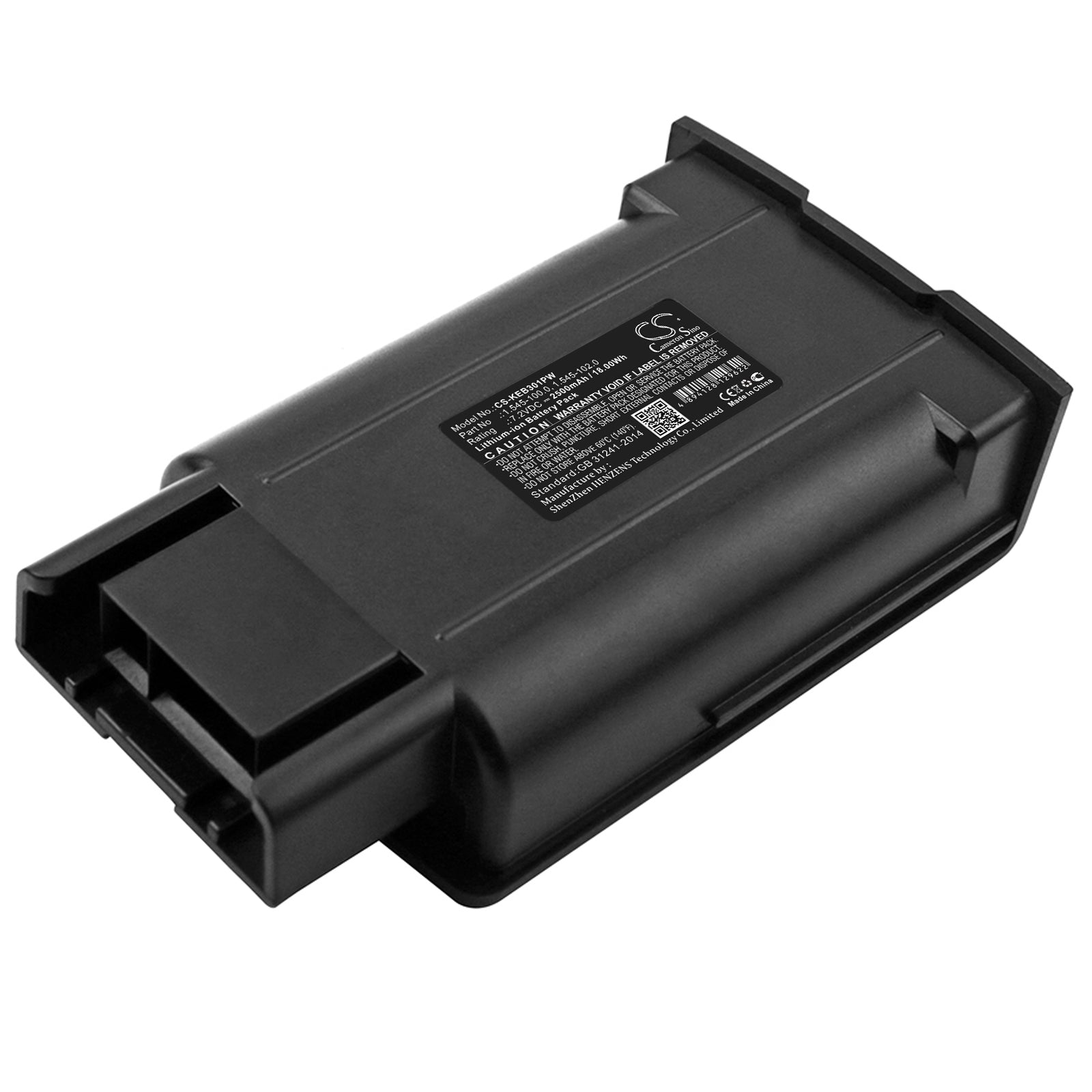 7.2V 2500mAh Li-ion Replacement Battery for Karcher EB 30/1 & Windsor Radius Mini EB30 Sweepers