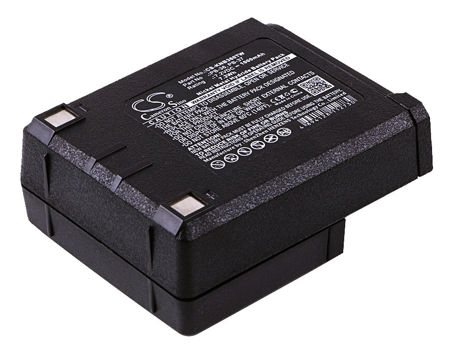 7.2V 1000mAh Ni-MH Replacement Battery for Kenwood TK-235A, TH-235A Two-Way Radio - PB-36 & PB-37