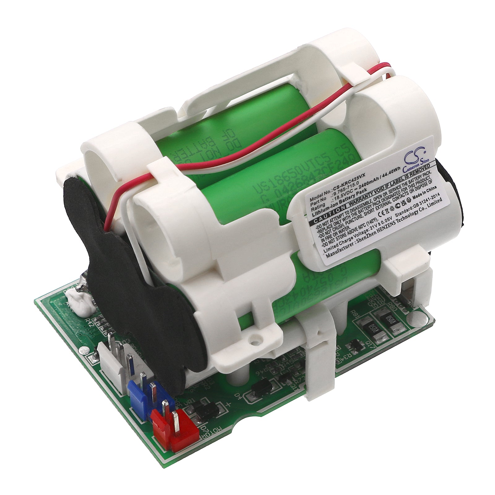2400mAh Replacement Battery for Karcher VC4H-525 Cordless Vacuum - 18.5V Li-ion Power Pack