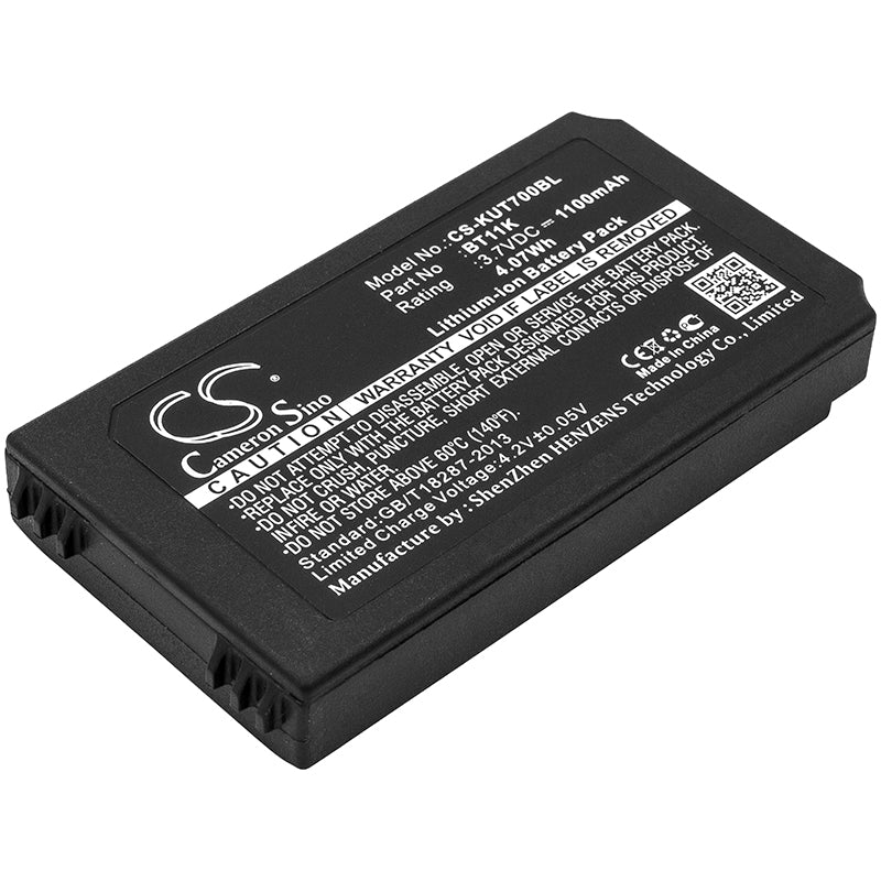 1100mAh 3.7V Li-ion Replacement Battery for IKUSI T70/2 iKontrol Crane Remote & Konecranes RMJ Mini Joystick Radio