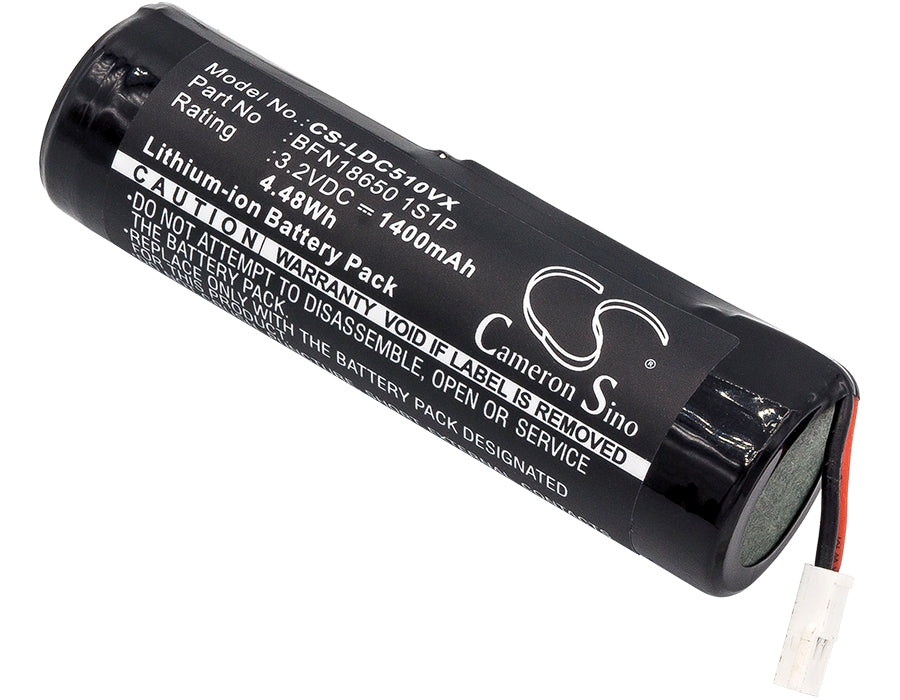 3.2V 1400mAh LiFePO4 Battery Replacement for Leifheit Dry&Clean Window Vacuums - Replaces 56925/LEI2