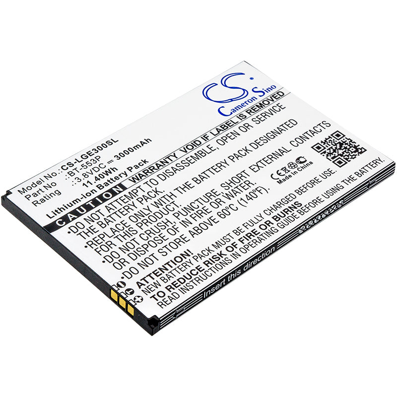 Leagoo Elite 3 Battery - 3000mAh Replacement, BT-553P, 3.8V Li-ion - Phone Power Solution
