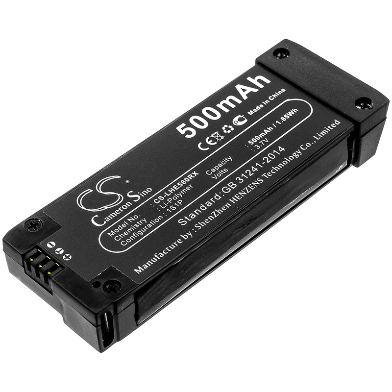 500mAh 3.7V LiPo Battery for Eachine E58 Drone - Replacement, 67.45x25.40x12.14mm Dimensions