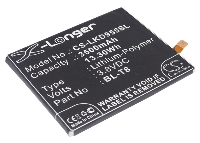3500mAh Replacement Battery for LG G Flex D950 D955 LS995 BL-T8 - Extended Life 3.8V Li-Polymer