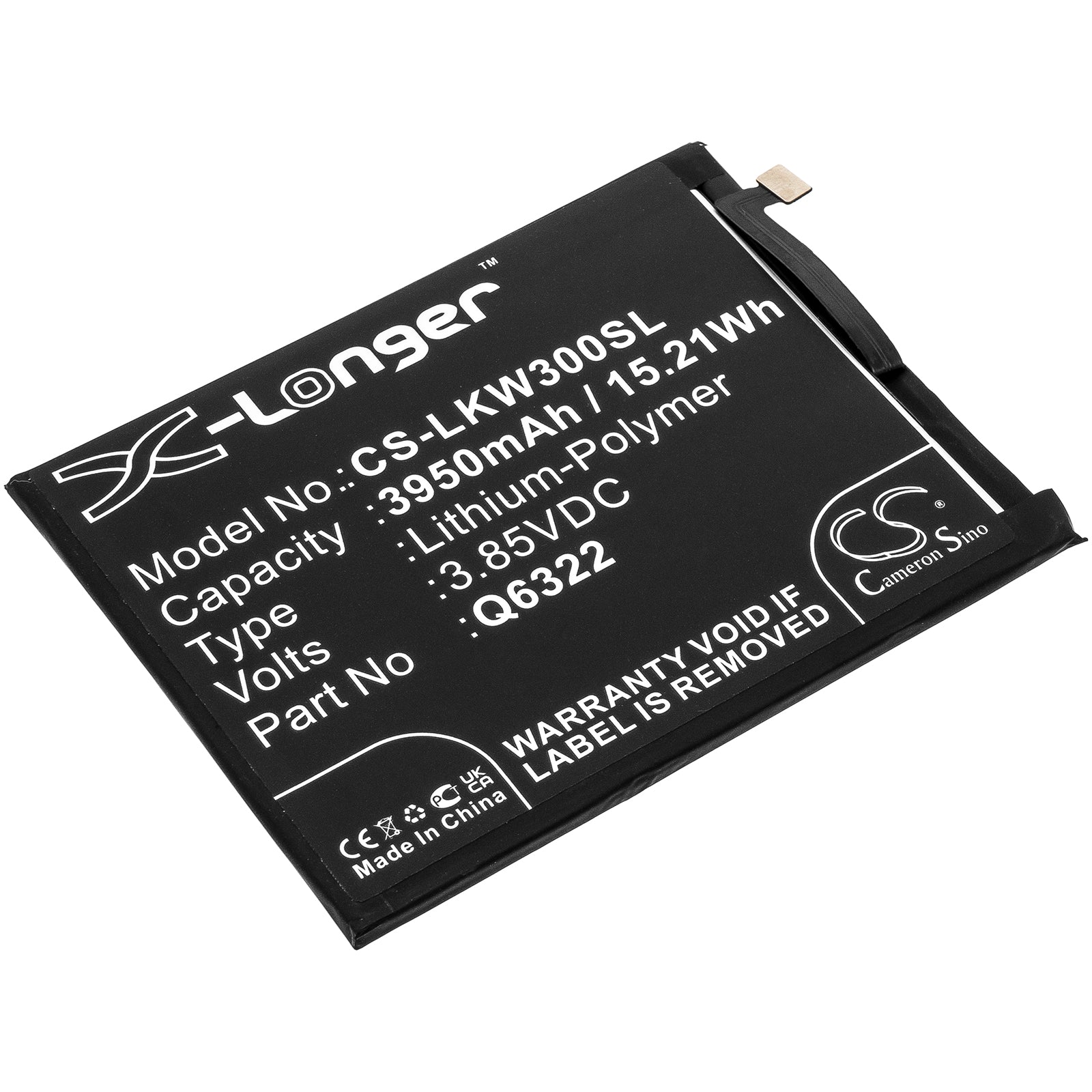 LG W30 Battery Replacement - 3950mAh Li-Polymer 3.85V - High Capacity Power for Your Smartphone