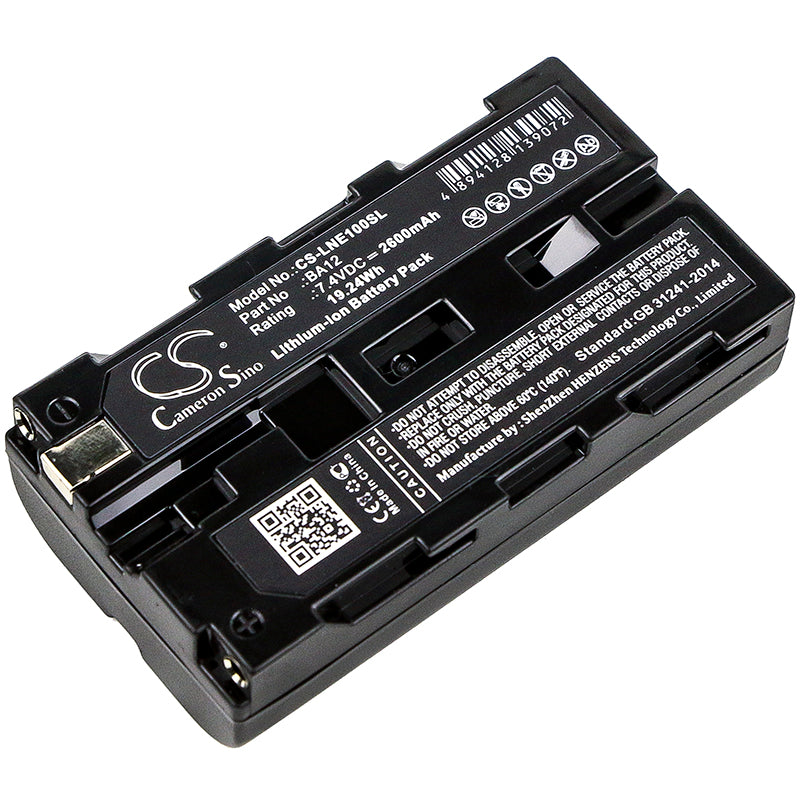 2600mAh Replacement Battery for Line 6 JTV Variax Guitars (Standard/Shuriken) - 7.4V Li-ion