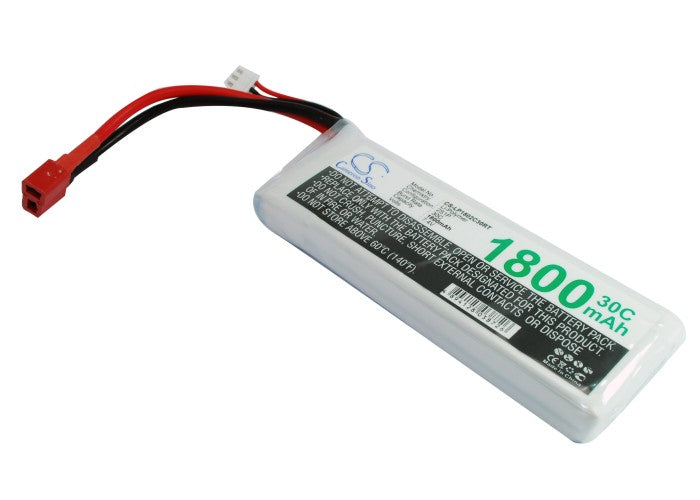 7.4V 1800mAh Li-Polymer Battery for RC Robot CS-LP1802C30RTR (105x35x14mm, 13.3Wh)