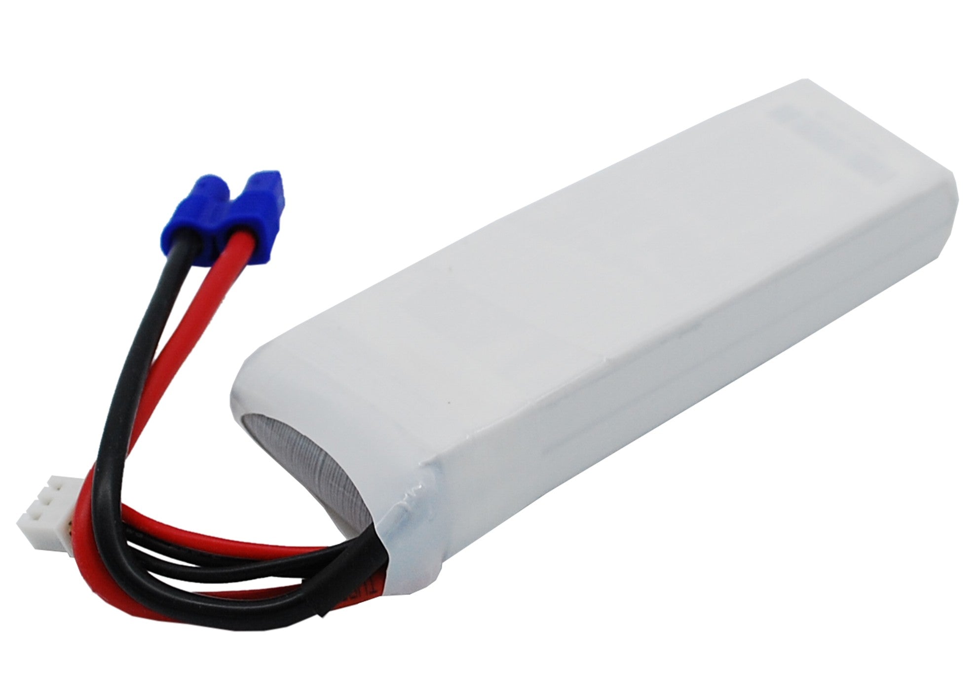 2100mAh 7.4V LiPo Battery - Compact Power for RC Car, Airplane, & Drone (15.54Wh, 44.45x33.60x15.57mm)