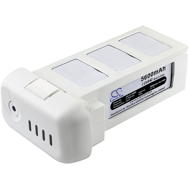 5600mAh High Capacity Battery for DJI Phantom 2/Vision - 11.1V 62.16Wh Li-Po Drone Flight Power