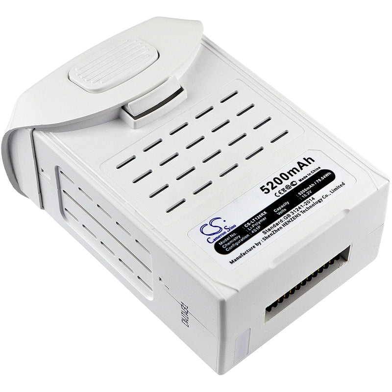 5200mAh Battery for DJI Phantom 4 Pro/Advanced/V2.0 Drones - 15.2V Li-Polymer Replacement