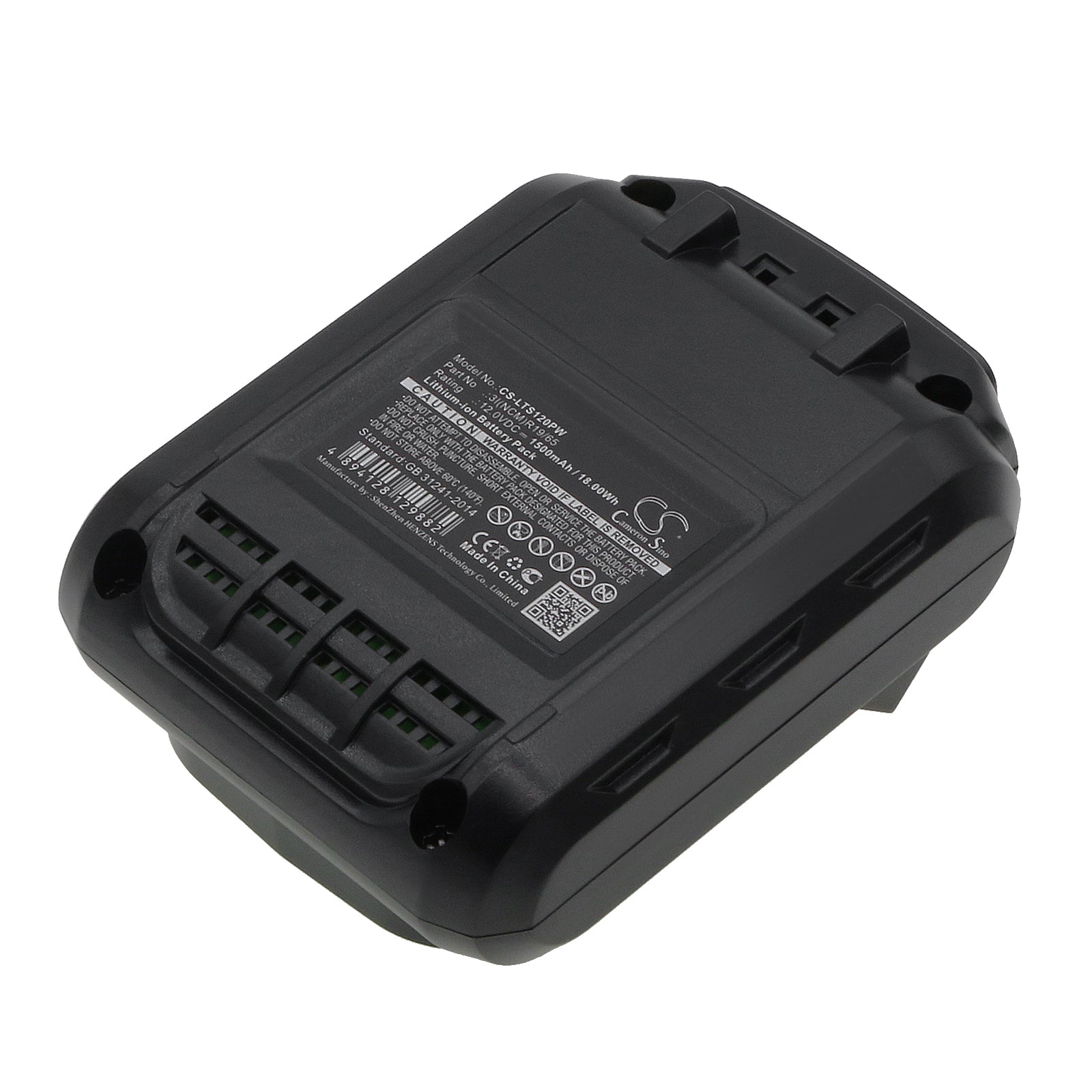 1500mAh 12V Li-ion Replacement Battery Pack for LUX-TOOLS ABS-12-Li Cordless Power Tools - Extended Life