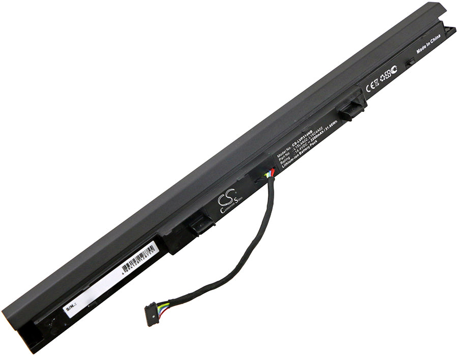 2200mAh Battery Lenovo IdeaPad V310 V110 V510 Series: 14.4V 31.68Wh Li-ion, Replacement Battery