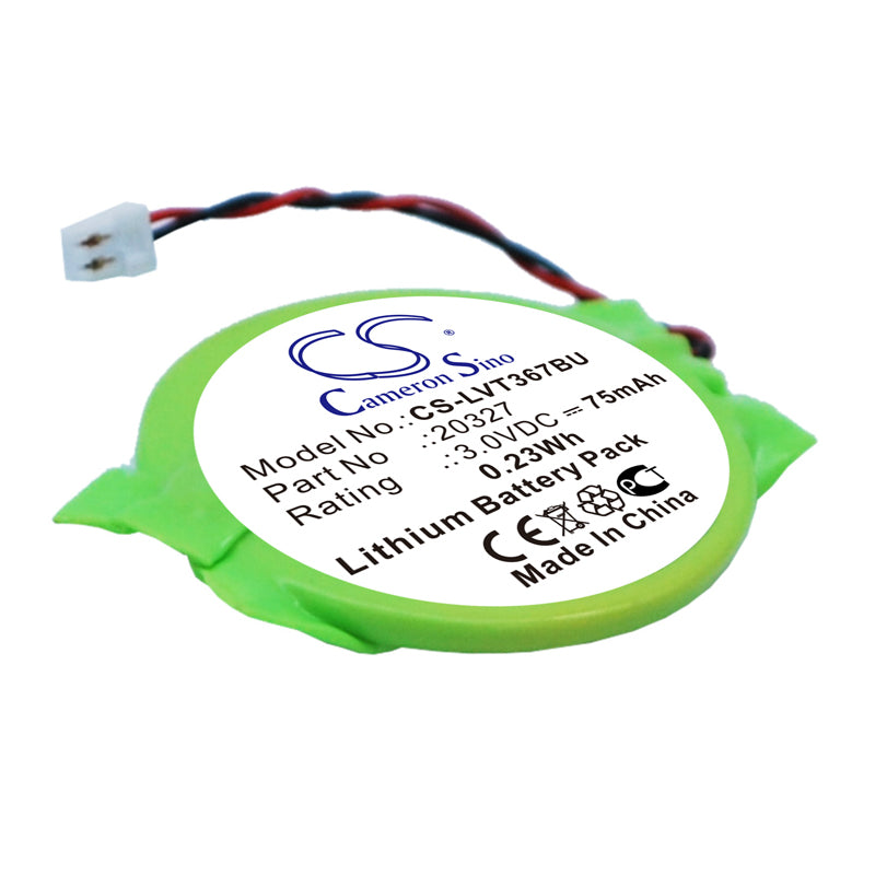75mAh CMOS RTC Battery for Lenovo ThinkPad Tablet 2, Miix 10, MIIX 2 11 - 3679-10.1, 20327 - 3.0V Real Time Clock