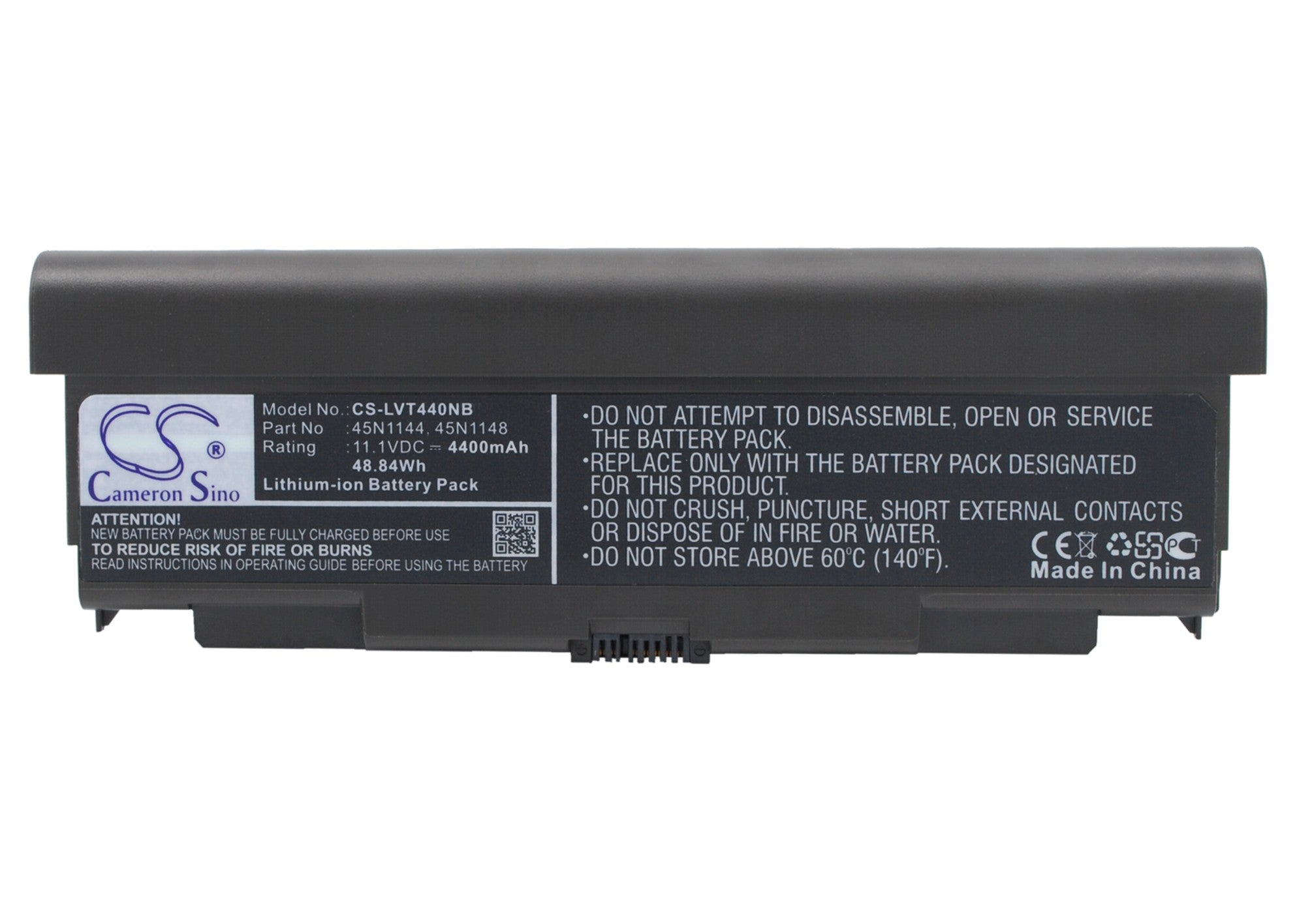 4400mAh Laptop Battery for Lenovo ThinkPad T440P T540P L440 L540 W540 Series - 11.1V 48.84Wh