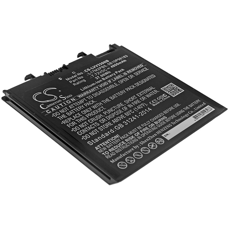 4800mAh Laptop Battery for Lenovo V330-14IKB Series - 7.72V 37.06Wh Li-ion Replacement