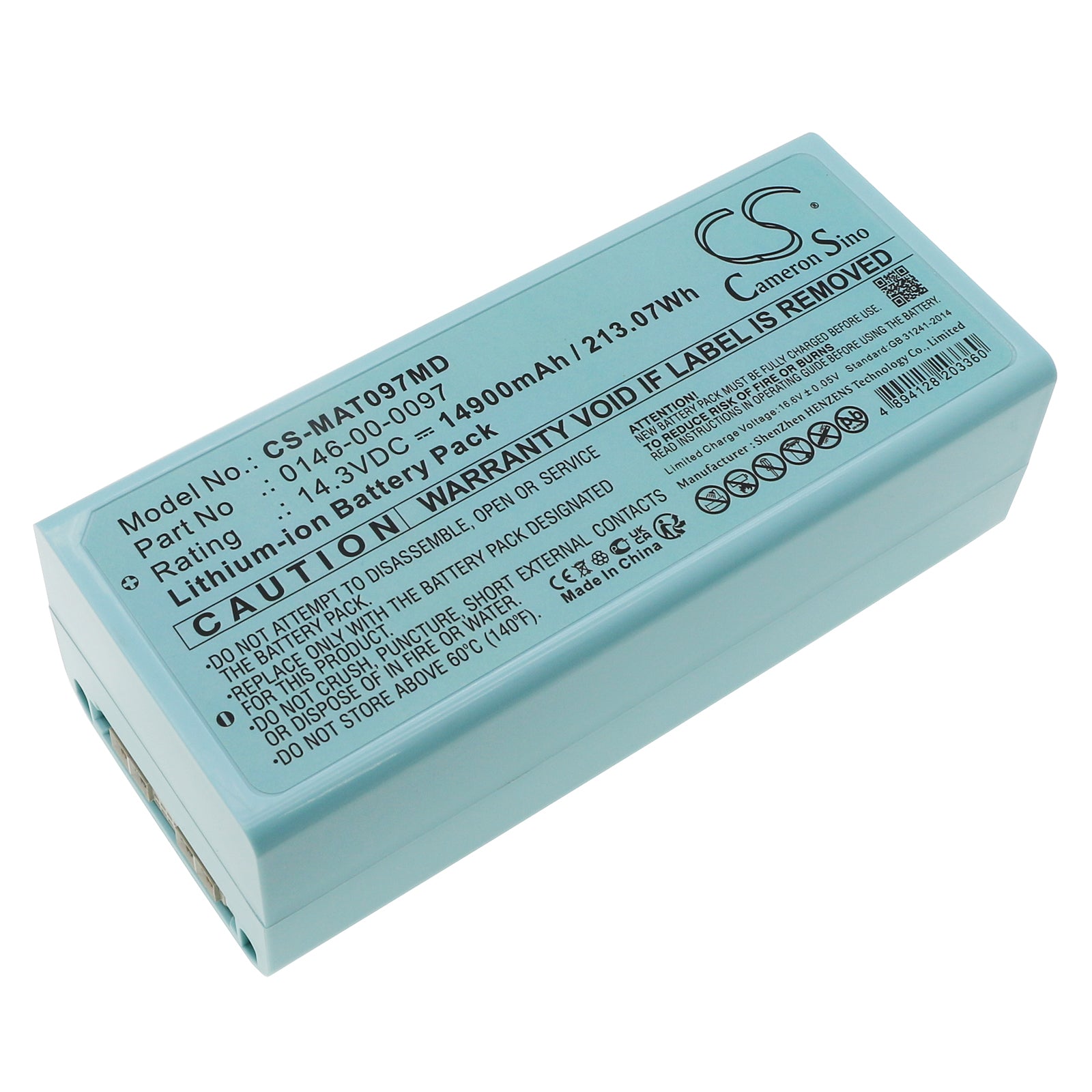 MAQUET Cardiosave Hybrid IABP Battery - 14900mAh, 14.3V 213Wh - Medical Grade Replacement Power