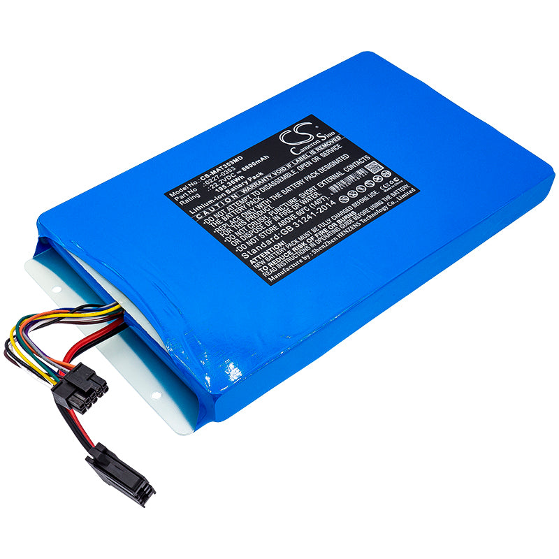 22.2V 8800mAh Li-ion Battery Replacement for Maquet Medical Ventilators - Ref. 0227-0353, 0227040203