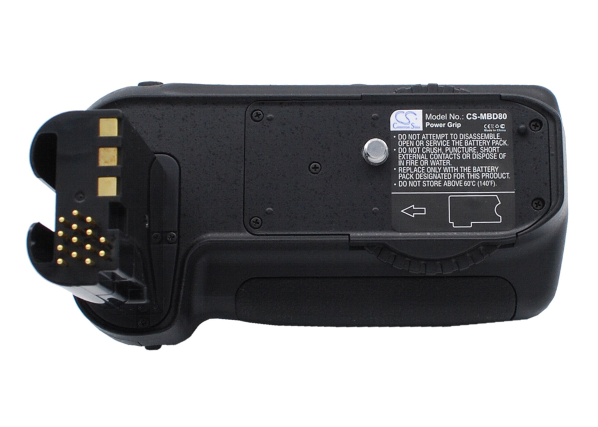 Nikon D80/D90 Camera Battery Grip (MB-D80 Type) Vertical Shutter Control - 130x73.5x110mm