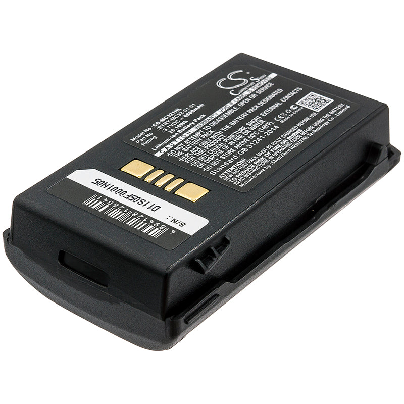 6800mAh Extended Battery for Motorola MC3200/MC32N0 Barcode Scanners - 3.7V Li-ion Replacement