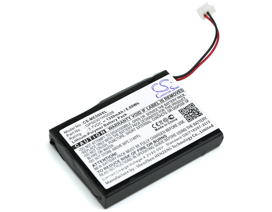 SkyCaddie SG1/SG2/SG2.5/SG2010 & FireDog XL2300 GPS Replacement Battery - 1350mAh 3.7V Li-Polymer
