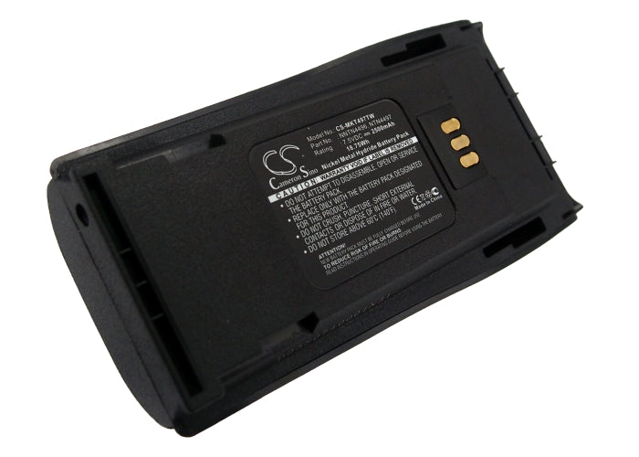 7.5V 2500mAh Ni-MH Two-Way Radio Battery for Motorola CP200 PR400 EP450 Series - Replacement