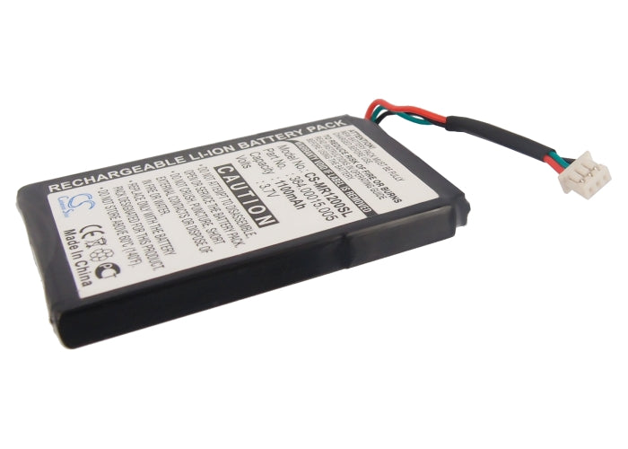 1100mAh 3.7V Li-ion Replacement Battery for Magellan RoadMate 1200 & 1210 GPS Navigators (3-Wire Connection)