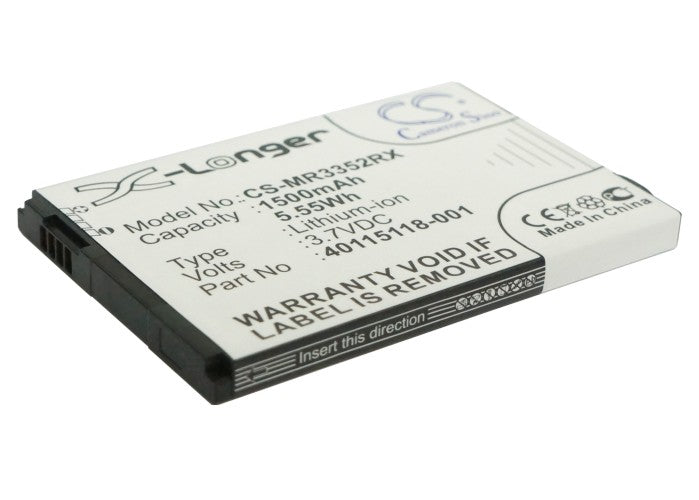 1500mAh 3.7V Li-ion Replacement Battery for Novatel MiFi 3352, 4510L, 4082 & Verizon Hotspot