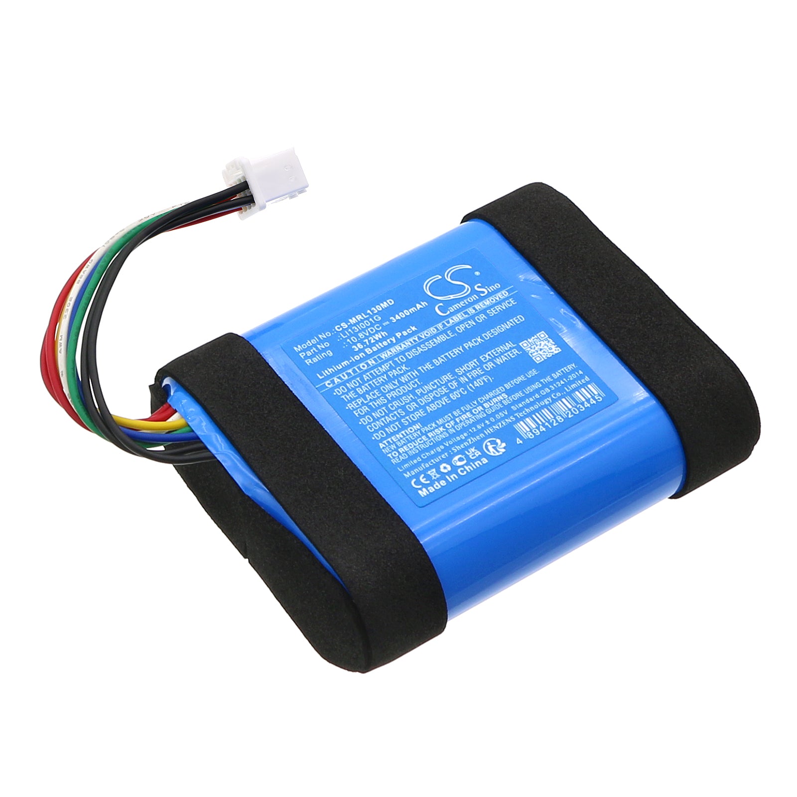 3400mAh Replacement Battery for Mindray Medical Devices, LI13I001G, 10.8V Li-ion - Medical Equipment Power